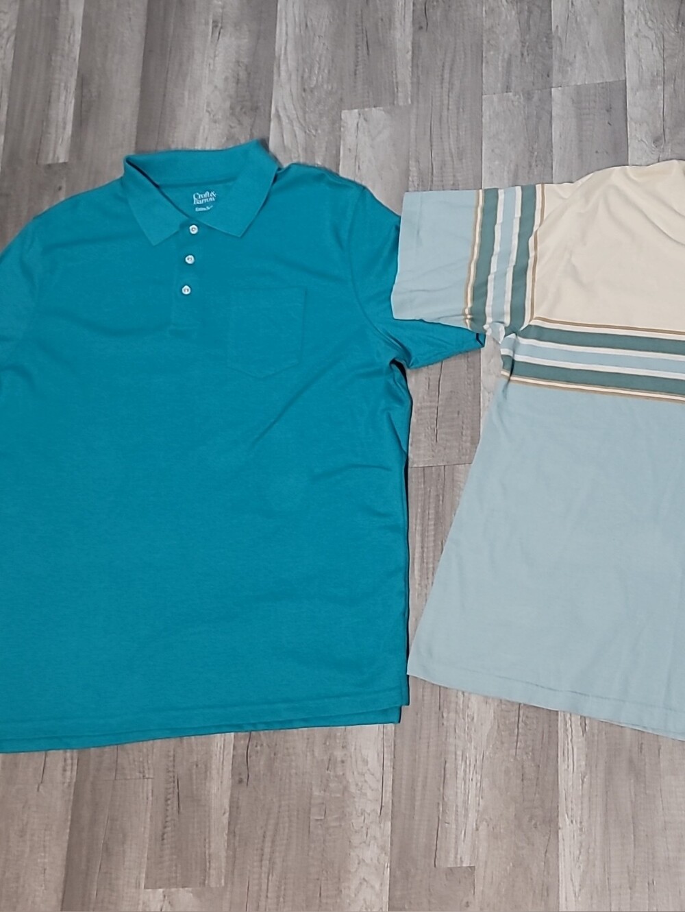 Towncraft Teal Short-Sleeve Polo